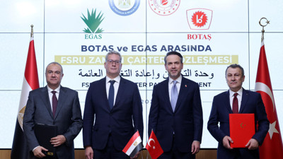 Enerji Bakanı Bayraktar açıkladı: BOTAŞ'a ait FSRU'nun ilk kez yurt dışında görev yapacak