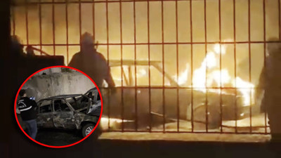 Fatih’te eşini tehdit edip ağabeyinin aracını yaktı