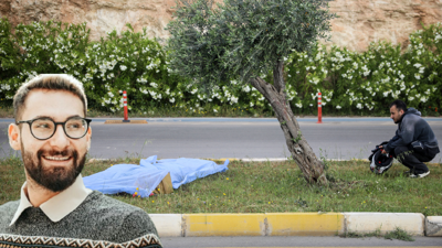 Kazada ölen arkadaşının cansız bedeninin başından ayrılmadı; o görüntüler yürek burktu...