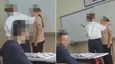 Tahtaya kaldırdığı öğrencisine fiziksel şiddet uygulayıp 'Seni var ya böyle gebertirim' diyen öğretmene soruşturma