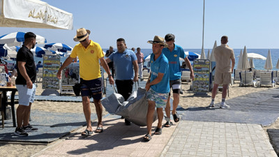 Alman turist güneşlenirken hayatını kaybetti