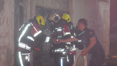 Balıkesir’de metruk binada yangın: 1 kişi ve 1 köpek öldü