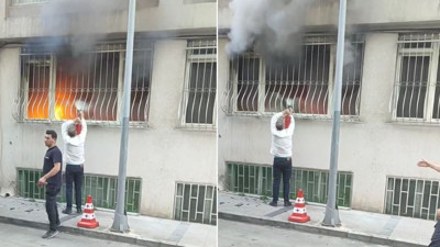 Şişli’de apartman dairesinde yangın: 1 ölü