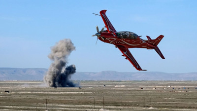 Anadolu Ankası Tatbikatı nefes kesti; HÜRKUŞ ilk kez 1 tonluk bomba attı