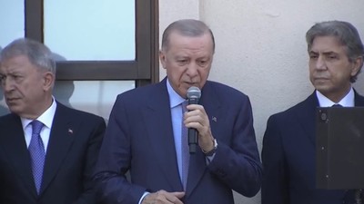 Cumhurbaşkanı Erdoğan, Gümrükçü İshak Ağa Camisi’nin açılış törenine katıldı