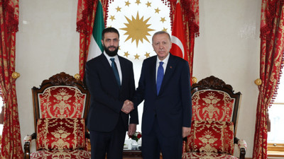 Cumhurbaşkanı Erdoğan, Suriye Cumhurbaşkanı Şara ile görüştü