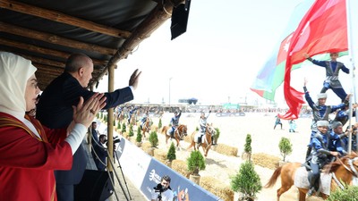 Cumhurbaşkanı Erdoğan'dan 7. Etnospor Kültür Festivali'ne ziyaret