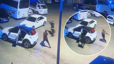 Kağıthane'de Kalaşnikoflu saldırı kamerada; aracın önünü kesip kurşun yağdırdılar