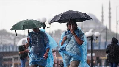 Meteoroloji'den gök gürültülü sağanak ve kuvvetli rüzgar uyarısı