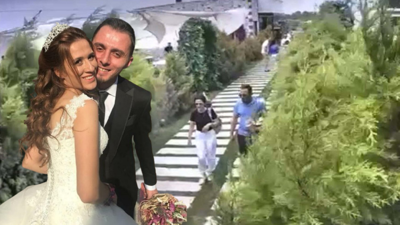 Üzerlerine dekoratif kemer yıkılan doktor öldü, eşi ağır yaralandı; son görüntüleri kamerada...