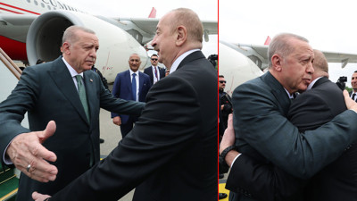 Cumhurbaşkanı Erdoğan ve Aliyev, Laçın Uluslararası Havalimanı'nın açılışını yaptı