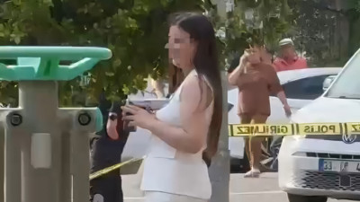 Öğretmen İnci, eski sevgilisinin çalıştığı okulun yakınında kendini vurdu: Olay anı kamerada