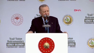 Cumhurbaşkanı Erdoğan: Orman varlığımız tehdit altında