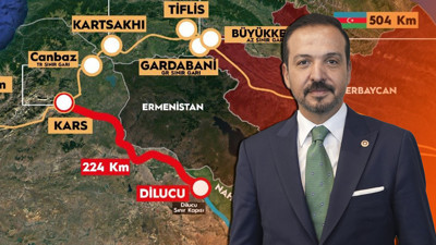 AK Parti Genel Başkan Yardımcısı Kürşad Zorlu'dan Kars-Iğdır-Aralık-Dilucu Demir Yolu Hattı paylaşımı