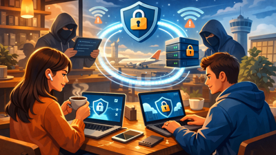 Kahvenizi Yudumlarken Verileriniz Çalınmasın: Halka Açık Ağlarda Ücretsiz VPN Kullanmanın Önemi