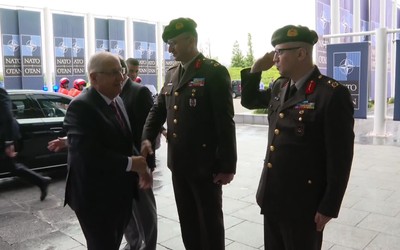 Bakan Güler, NATO Daimi Temsilciliği ve NATO Türk Askeri Temsil Heyet Başkanlığı'nı ziyaret etti