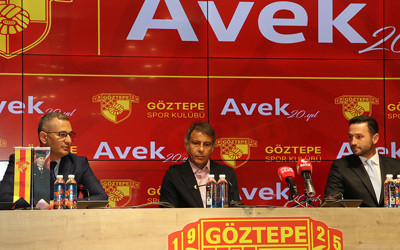 Göztepe, Avek Otomotiv ve Avec Rent a Car ile sponsorluk anlaşması imzaladı