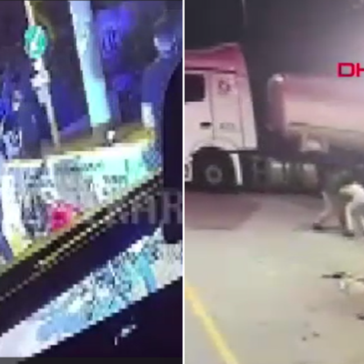 Hatlarına dahil edilen özel halk otobüslerine taş, sopa ve tabancayla saldırdılar; o anlar kamerada