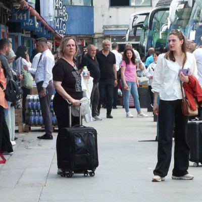 15 Temmuz Demokrasi Otogarı'nda bayram hareketliliği