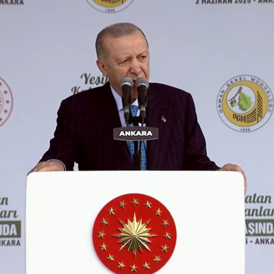 Cumhurbaşkanı Erdoğan: Orman varlığımız tehdit altında