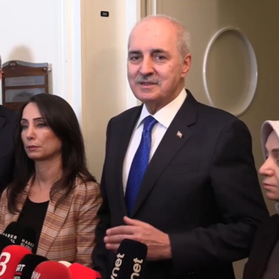 TBMM Başkanı Kurtulmuş, DEM Parti TBMM Grubu'nu ziyaret etti