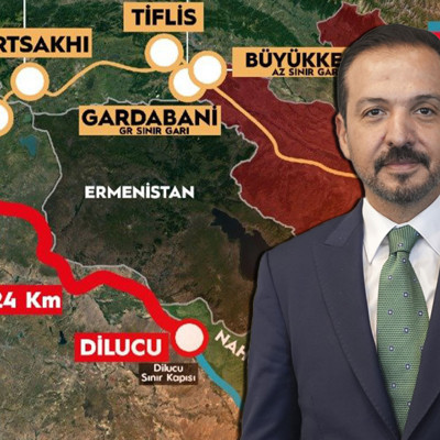 AK Parti Genel Başkan Yardımcısı Kürşad Zorlu'dan Kars-Iğdır-Aralık-Dilucu Demir Yolu Hattı paylaşımı