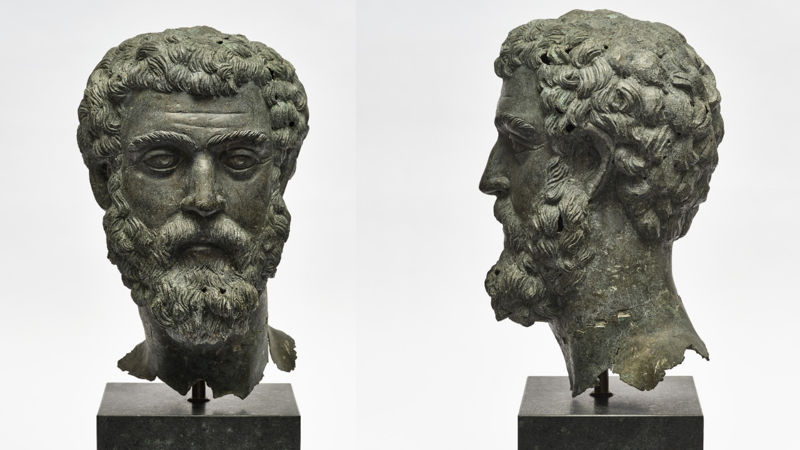 Boubon Antik Kenti kökenli heykel başı yaklaşık 60 yıl sonra yurda dönüyor