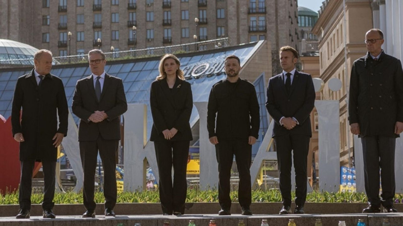 Ukrayna ve Avrupa liderleri, en az 30 gün süreyle ateşkese hazır