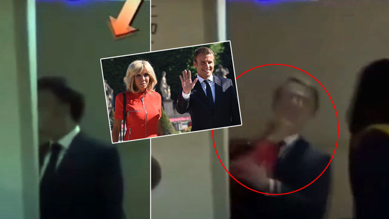 Fransa Cumhurbaşkanı Macron, eşinden tokat mı yedi? Bu görüntüler gündeme damga vurdu