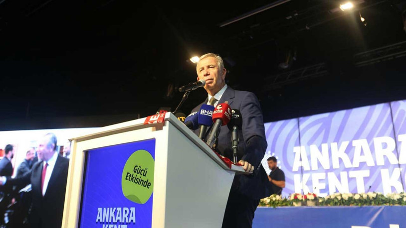 Mansur Yavaş: Ankara'yı dünya başkentleriyle yarışır hale getirmemiz gerekiyor