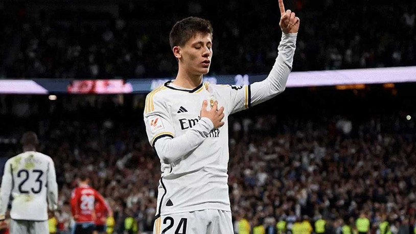 Arda Güler'in iki gol attığı maçta Real Madrid farklı turladı