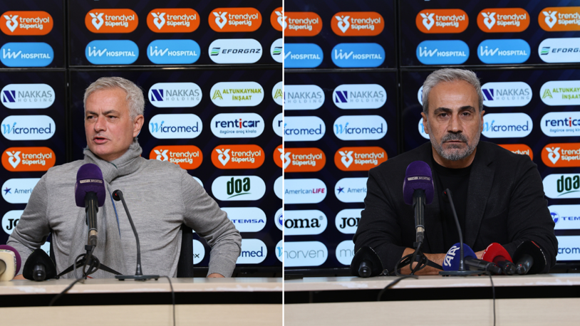 Adana Demirspor - Fenerbahçe maçının ardından teknik direktörlerden ilk açıklama