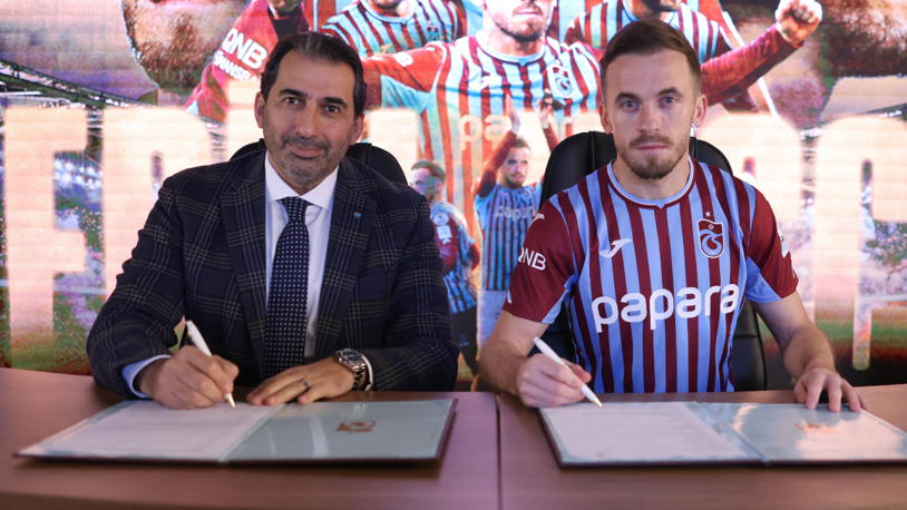 Trabzonspor, Edin Visca ile sözleşme uzattı