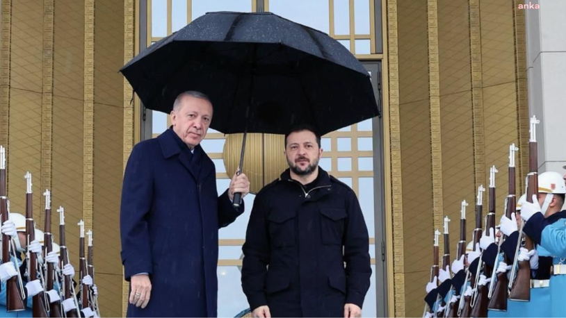 Zelenski-Trump tartışmasının ardından Ukrayna Büyükelçiliği'nden 'şemsiyeli' Erdoğan-Zelenski paylaşımı