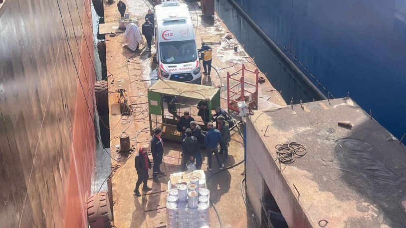 Kaynak yaparken vinç sepetinden düşen usta öldü