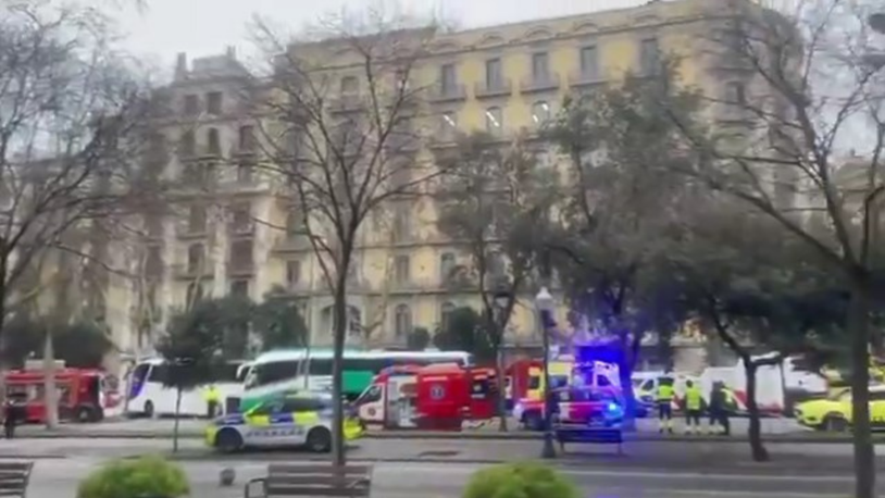 İspanya'da iki turist otobüsü çarpıştı: 34 yaralı