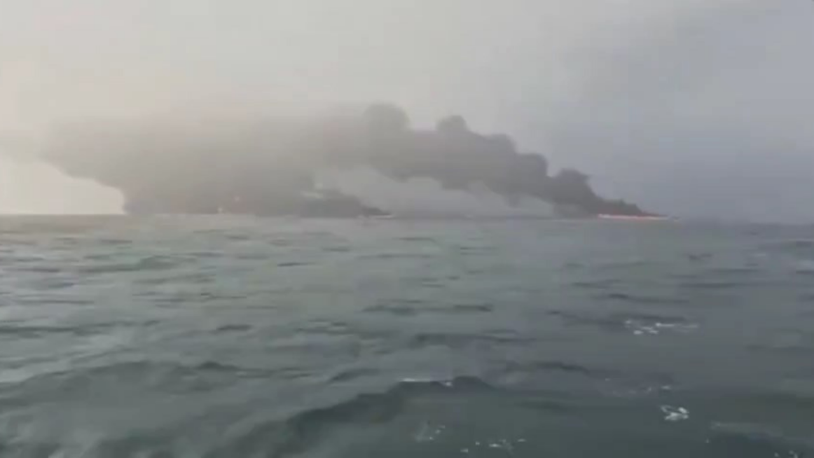 Kuzey Denizi'nde petrol tankeri ile kargo gemisi çarpıştı