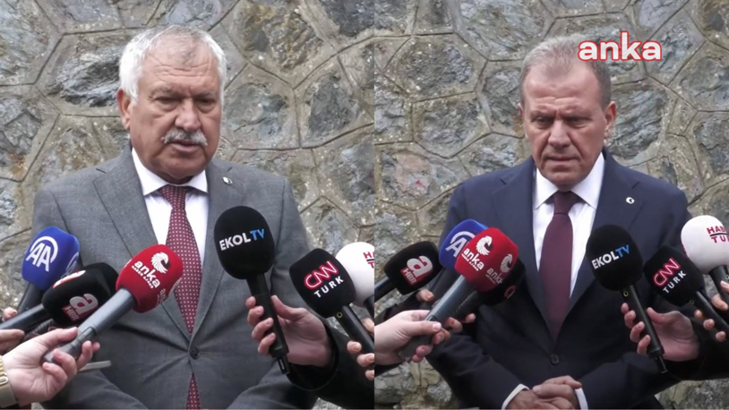 Mersin ve Adana Büyükşehir Belediye başkanları Seçer ve Karalar, İmamoğlu'nun ailesini ziyaret etti