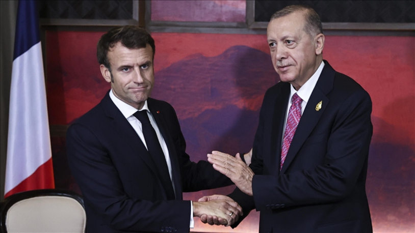 Cumhurbaşkanı Erdoğan, Fransa Cumhurbaşkanı Macron ile telefonda görüştü