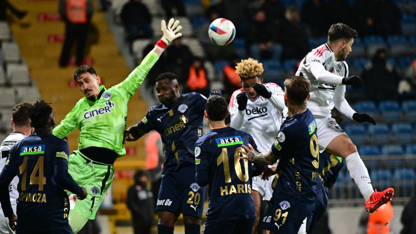Beşiktaş deplasmanda Kasımpaşa ile 1-1 berabere kaldı