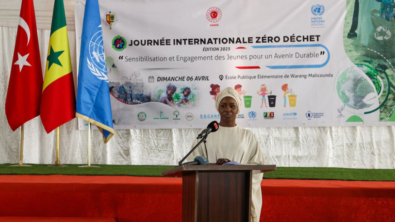 Senegal Cumhurbaşkanının eşinden Emine Erdoğan'ın Sıfır Atık Projesi'ne destek