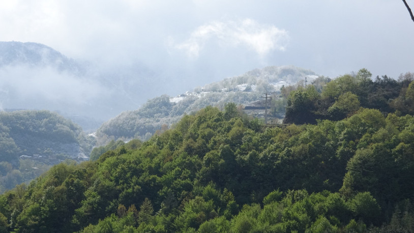 Kocaeli'de iki mevsim bir arada