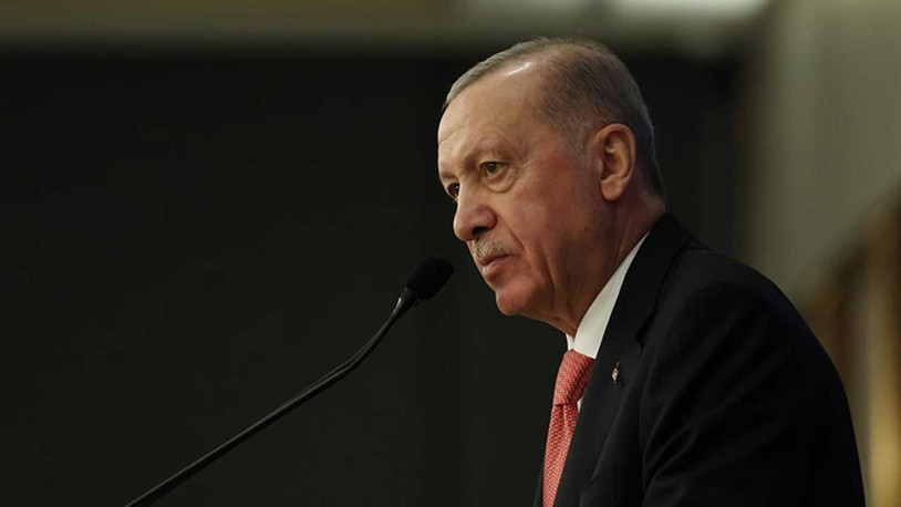 Cumhurbaşkanı Erdoğan'dan deprem için geçmiş olsun mesajı