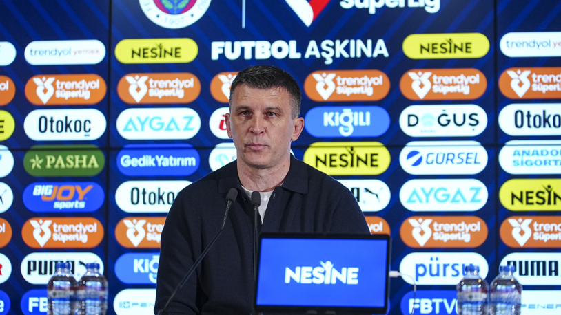 Sergej Jakirovic: Takımım bugün çok büyük bir mücadele ortaya koydu