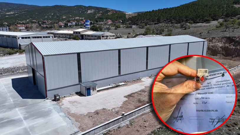 Oda başkanının kaçak deposu mühürlendi