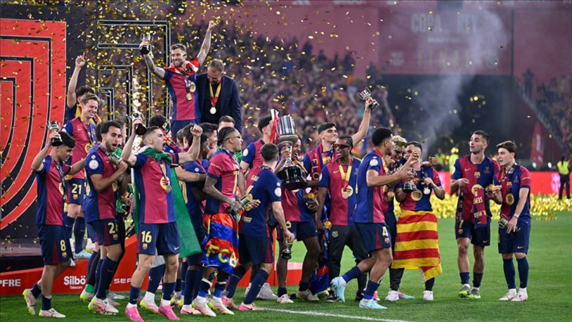 İspanya'da Kral Kupası'nın sahibi Barcelona oldu