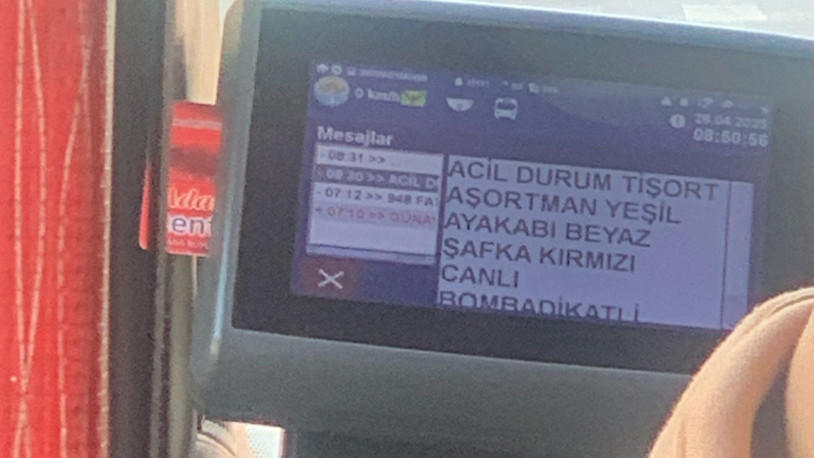 Dolmuşların elektronik otomasyon sistemine asılsız canlı bomba uyarısı gönderdi