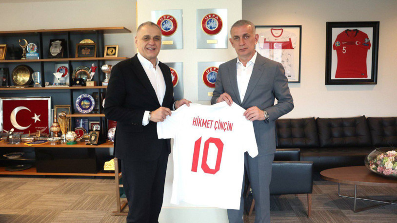 Hatayspor Başkanı Çinçin’den, İbrahim Hacıosmanoğlu’na ziyaret