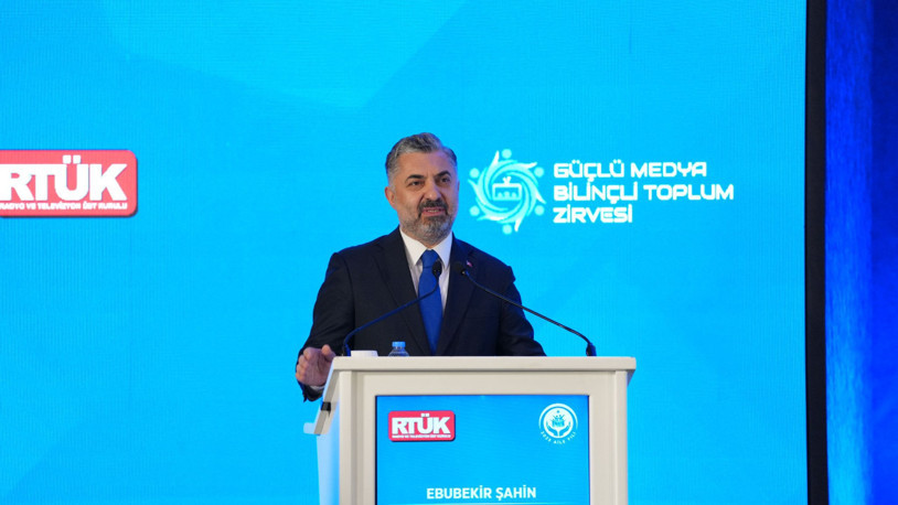 RTÜK Başkanı Şahin: Medya, bireysel algıları yönlendiren güçlü bir mekanizma
