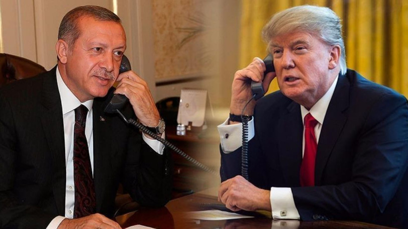 Cumhurbaşkanı Erdoğan, ABD Başkanı Trump ile görüştü